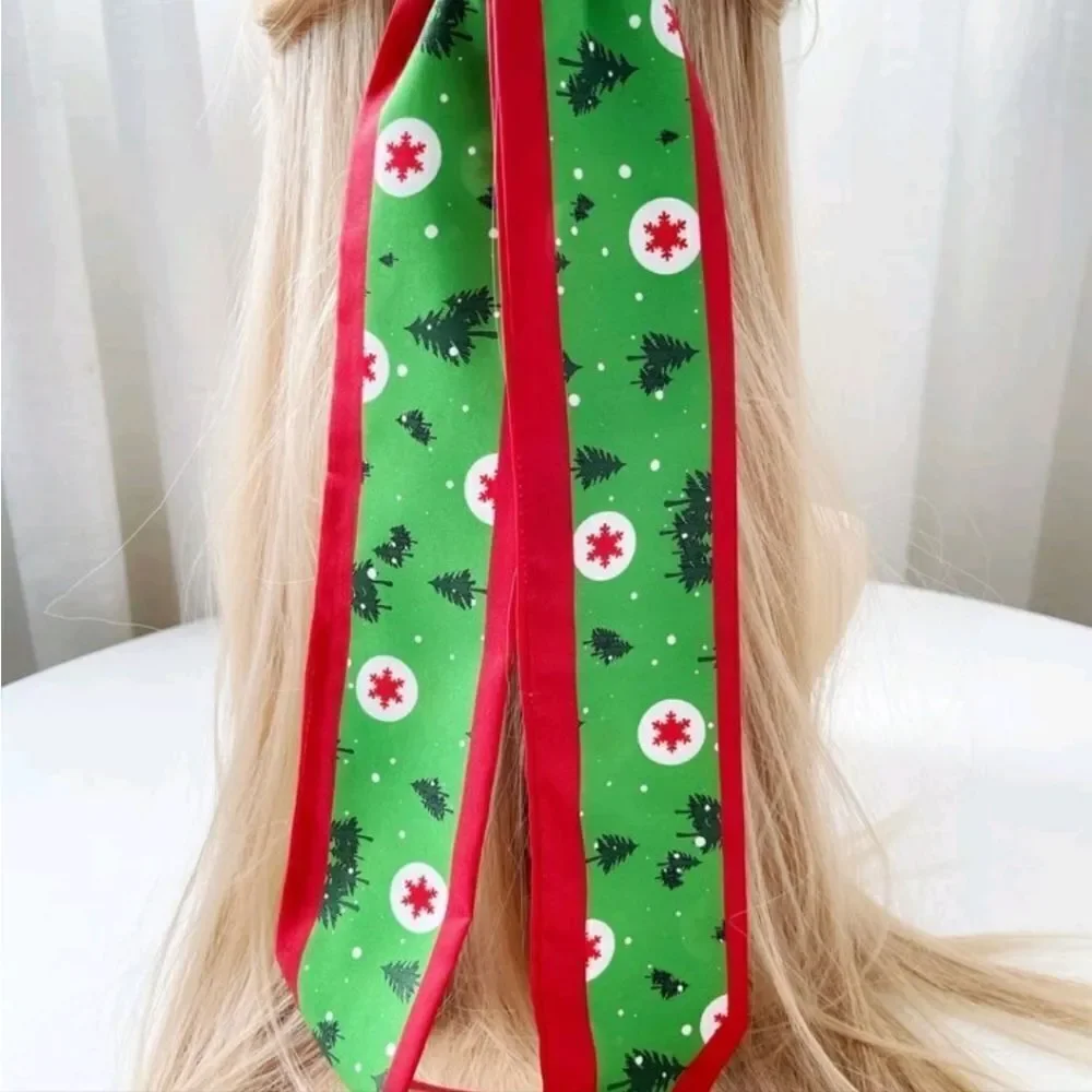 Christmas Hair Ribbon